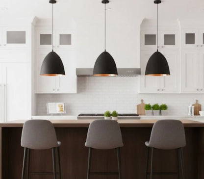 Modern Black Aluminium Decorative Ceiling Pendant Light